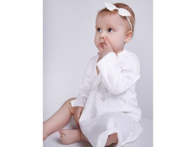 Крестильная рубашечка AmaroBaby Beautiful Angel 1-00373506_10