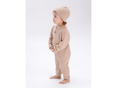 Комбинезон вязаный c шапочкой AmaroBaby Pure Love Elegant 1-00373705_13