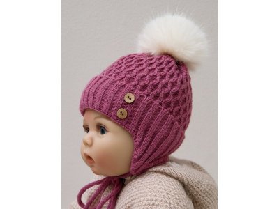 Шапочка AmaroBaby Pure Love Wool вязаная, утепленная 1-00374053_3