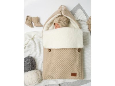 Шапочка AmaroBaby Pure Love Wool вязаная, утепленная 1-00374058_8