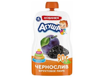 Пюре Агуша Чернослив 90 г пауч 1-00374724_1