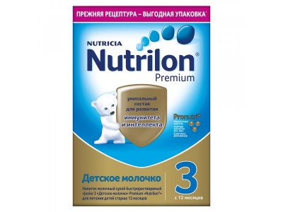 Смесь Nutrilon Premium 3 молочная 600 г 1-00374730_2