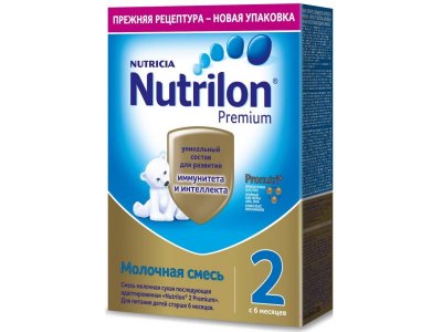 Смесь Nutrilon Premium 2 молочная 350 г 1-00374733_2