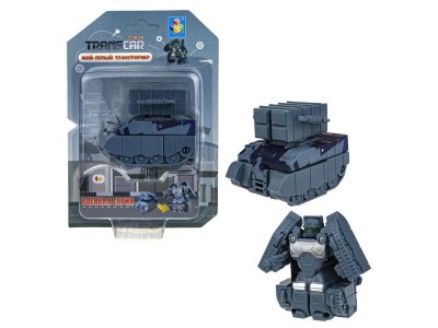 Игрушка 1Toy Мой первый трансформер: военная серия, собирается в зенитный комплекс, 6 см 1-00378868_1