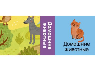 Книга 15 книжек-кубиков. Познаем мир вместе. Мои любимые животные, Уткина Ольга / Издательство Clever 1-00380624_2
