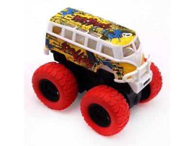 Игрушка Funky Toys Автобус инерционный die-cast на полном приводе, 14,5 см 1-00381391_3