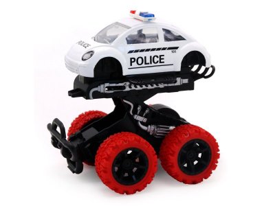 Игрушка Funky Toys Полицейская машинка инерционная die-cast и краш-эффектом, 15,5 см 1-00381395_2