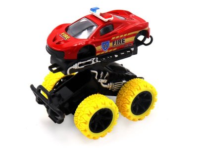 Игрушка Funky Toys Пожарная машинка инерционная die-cast и краш-эффектом, 15,5 см 1-00381396_1