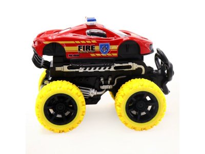 Игрушка Funky Toys Пожарная машинка инерционная die-cast и краш-эффектом, 15,5 см 1-00381396_3