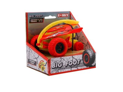 Игрушка Funky Toys Машинка Акула инерционная  4х4, принт граффити, 10,5 см 1-00381407_6