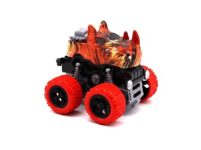 Игрушка Funky Toys Машинка Звери инерционная 4x4, рессоры, 9,5 см 1-00381409_4