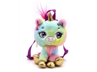 Рюкзак плюшевый Единорог Shimmer Stars, 25 см 1-00381435_1