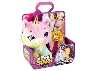 Рюкзак плюшевый Единорог Shimmer Stars, 25 см 1-00381435_7