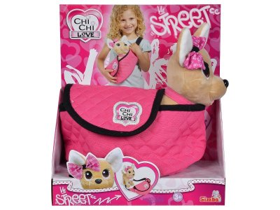 Мягкая игрушка Chi-Chi Love Собачка Стрит стайл с поясной сумочкой 1-00381449_2