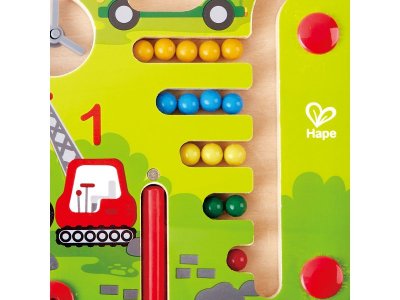 Игрушка из дерева Hape Транспорт магнитный лабиринт с шариком 1-00380438_5