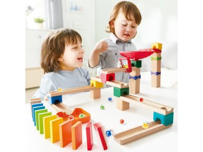 Игровой набор Наре Съезд шариков с домино 1-00380442_16