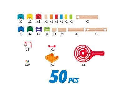 Игровой набор Наре Съезд шариков с домино 1-00380442_19