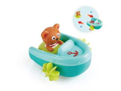 Игрушка для ванны Hape Мишка на тюбинге 1-00380445_4