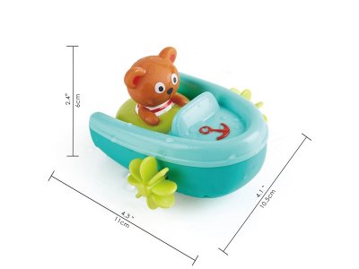 Игрушка для ванны Hape Мишка на тюбинге 1-00380445_8