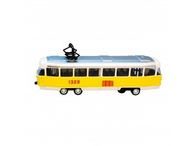 Игрушка Big Motors Городской транспорт Трамвай 1-00381282_1
