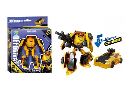 Игрушка Qunxing Toys Робот Желтый спорткар 1-00381294_4