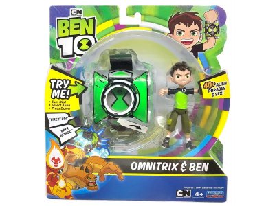 Набор игровой Ben 10 базовый (фигурка Бена 12,5 см + часы Омнитрикс) 1-00382125_1