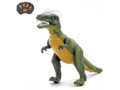 Игрушка Jia Qi Динозавр на р/у T-Rex, со светом и звуком 1-00381328_1