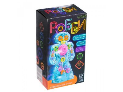 Игрушка Iq Bot Музыкальный робот Робби, русское озвуч., со светом 1-00381329_2