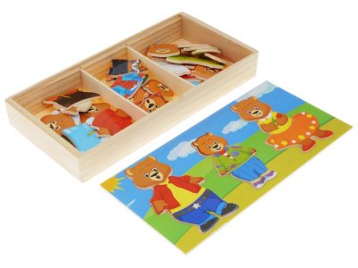 Игрушка из дерева МДИ, Три медведя 1-00105595_5