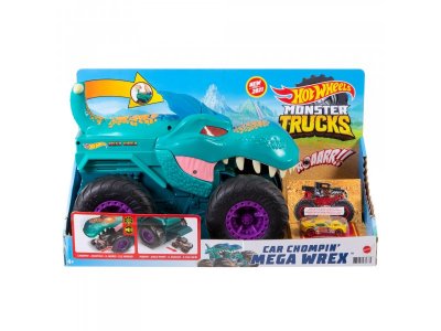 Набор игровой Hot Wheels Монстр-трак Голодный Мега Рекс 1-00383225_6