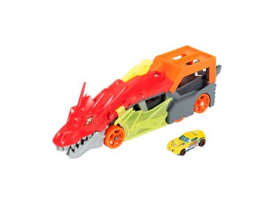 Грузовик Hot Wheels Разъяренный Дракон с хранилищем для машинок 1-00383227_2