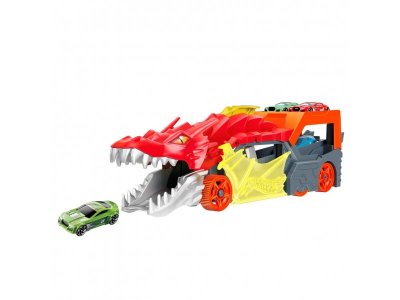 Грузовик Hot Wheels Разъяренный Дракон с хранилищем для машинок 1-00383227_3