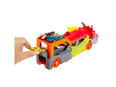 Грузовик Hot Wheels Разъяренный Дракон с хранилищем для машинок 1-00383227_6