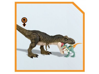 Фигурка Jurassic World динозавра Мир Юрского периода Хищный свирепый Ти-Рекс 1-00383238_9