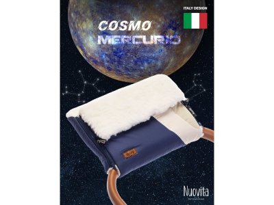 Муфта меховая для коляски Nuovita Cosmo Bianco 1-00295612_6