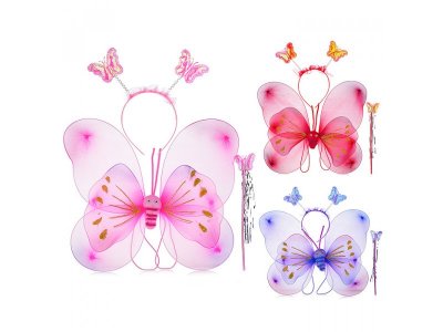 Набор карнавальный Снеговичок Крылья в ассорт. 100383712