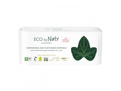 Прокладки урологические Eco by Naty Normal 3 капли, 12 шт. 1-00383722_4