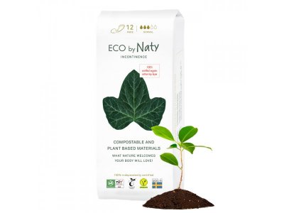 Прокладки урологические Eco by Naty Normal 3 капли, 12 шт. 1-00383722_6