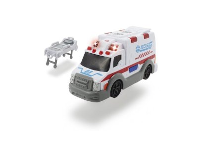 Игрушка Dickie Toys, Машина скорой помощи со светом и звуком, 15 см 1-00138696_6