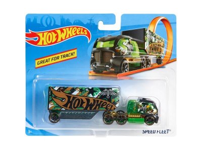 Набор игровой Hot Wheels Track Trucks Трейлер+машинка 1-00211663_7