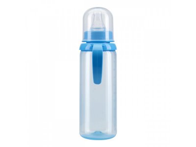 Бутылочка Курносики для кормления с ручками и силиконовой соской молочной, 250 мл 1-00210184_10