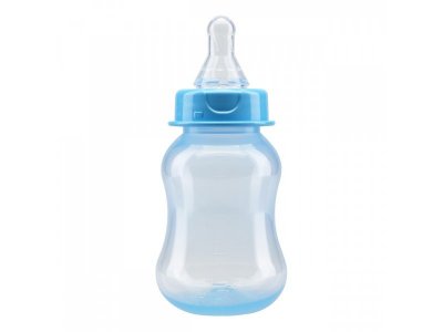 Бутылочка Курносики для кормления с силиконовой соской молочной, 125 мл 1-00383891_4