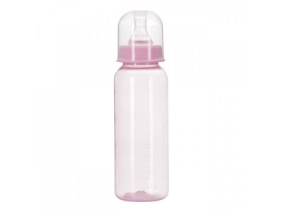Бутылочка Курносики полипропиленовая цветная, с силиконовой соской, 250 мл 1-00170928_3