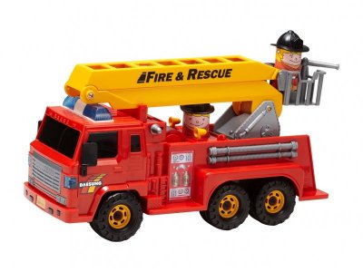 Набор игровой Daesung Toys Пожарная машина с двумя фигурками 1-00071588_4