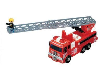 Набор игровой Daesung Toys Пожарная машина со шлангом и фигуркой 1-00071608_2