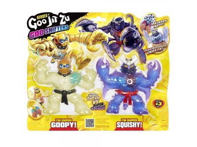 Набор игровой GooJitZu Фигурки тянущиеся Золотой Пантаро и Фантом Скорпиус Гу Шифтерс 1-00384559_7