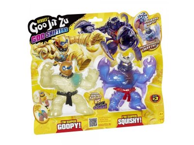 Набор игровой GooJitZu Фигурки тянущиеся Золотой Пантаро и Фантом Скорпиус Гу Шифтерс 1-00384559_8