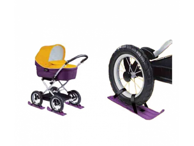 Лыжи для детской коляски мини Престиж (в сетке - 4 лыжи) 1-00384712_1