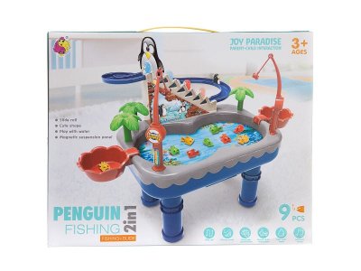 Игра настольная игра Junfa Веселая рыбалка со звуком 1-00384721_2