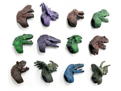 Игрушка на палец KiddiePLay Динозавр 1-00384765_2